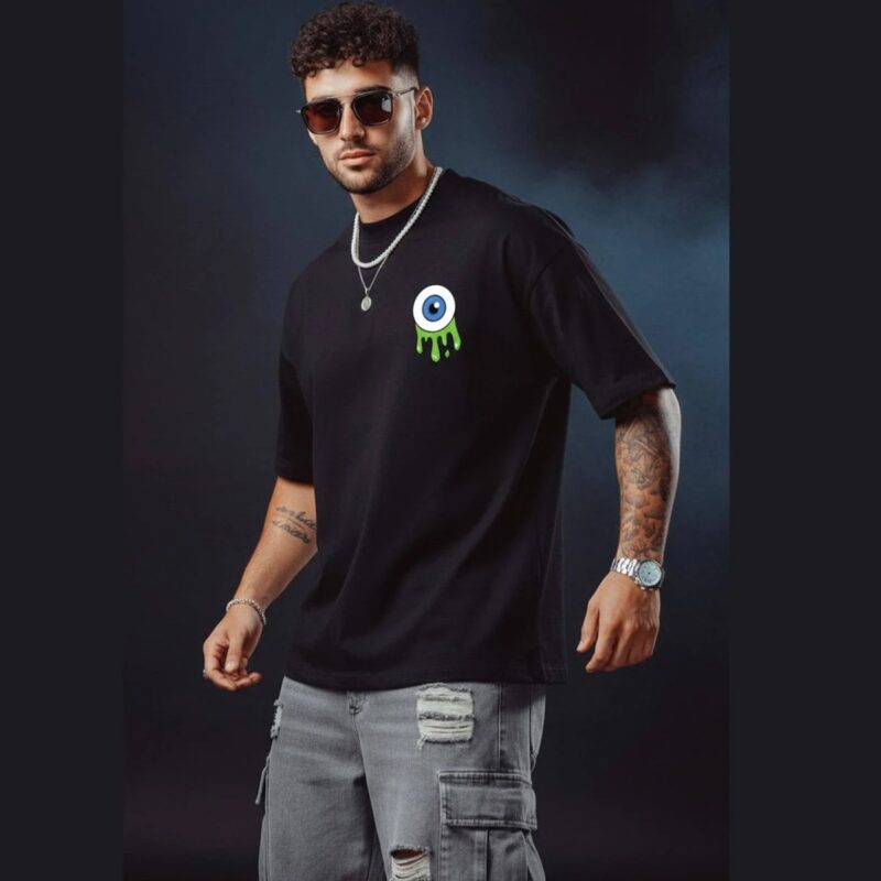 Men's graphic print T-shirt made from 100% cotton