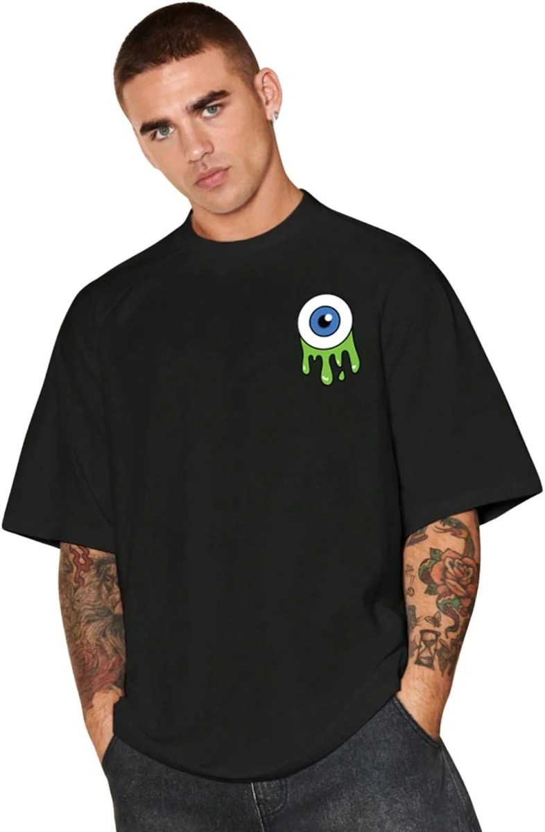 Men's graphic print T-shirt made from 100% cotton
