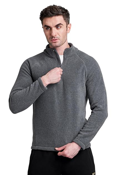 Boldfit Men's High-Neck Sweatshirt