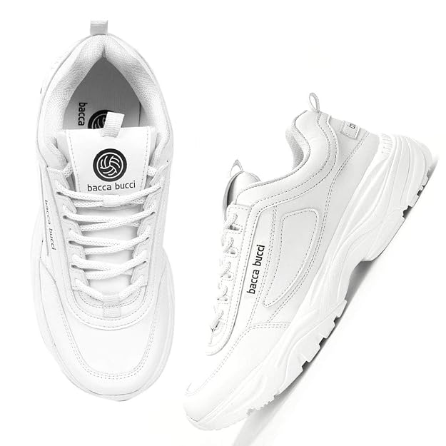 Bacca Bucci Afterburn Disruptor Sneakers for men with lace-up design and Phylon-EVA rubber sole