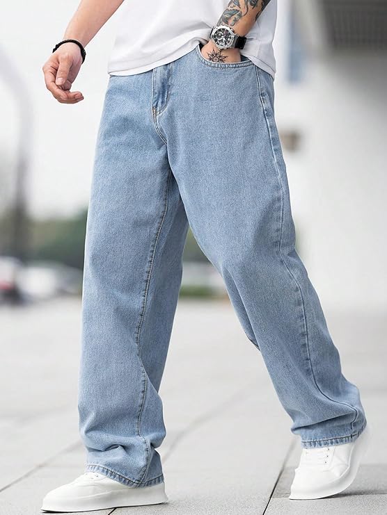 KOTTY Men's Regular Fit Jeans in mid-rise cotton blend
