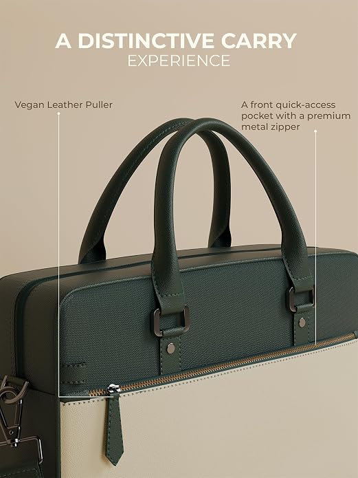 EUME Commute Messenger Bag with laptop compartment