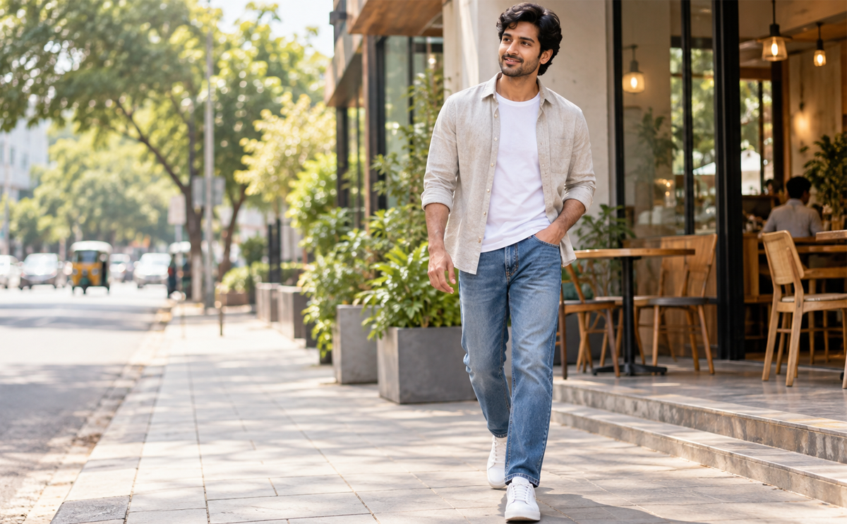 how to style men's jeans