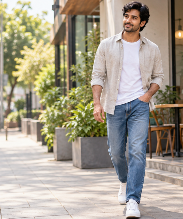 how to style men's jeans